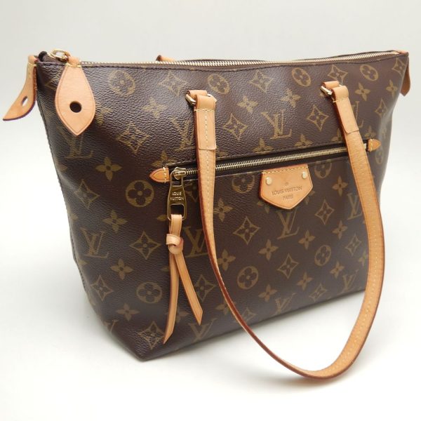 2 Louis Vuitton Monogram Shoulder Bag Tote Brown