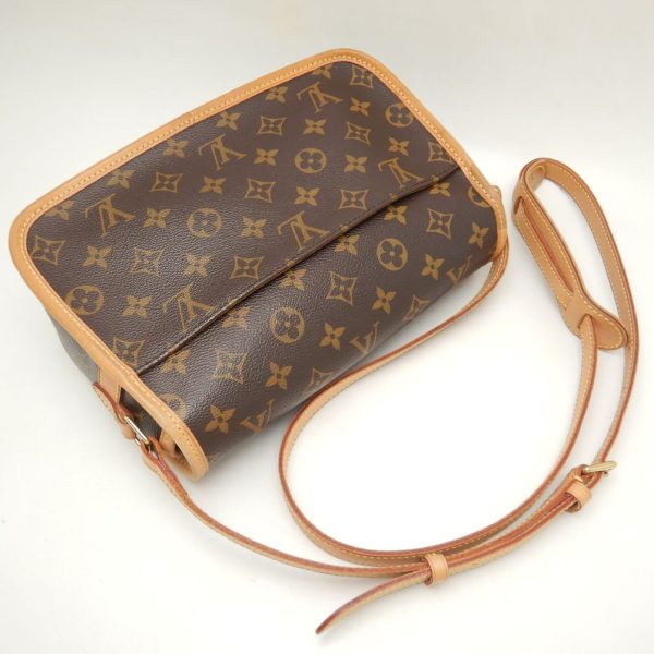 2 Louis Vuitton Monogram Sologne Shoulder Bag Brown