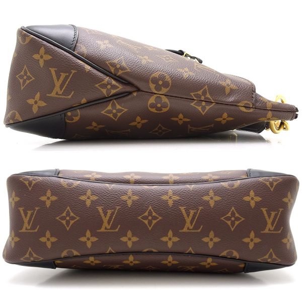 2 Louis Vuitton Odeon NM MM Monogram Shoulder Bag Brown Noir