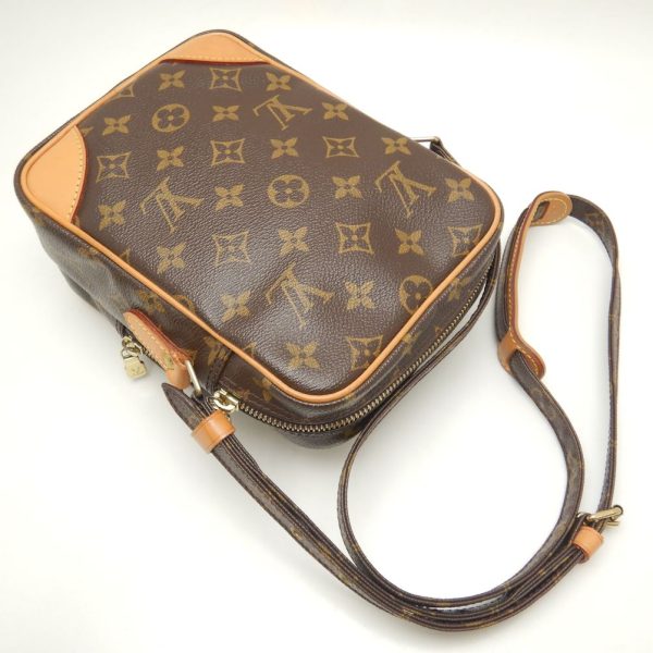 2 Louis Vuitton Monogram Shoulder Bag Brown