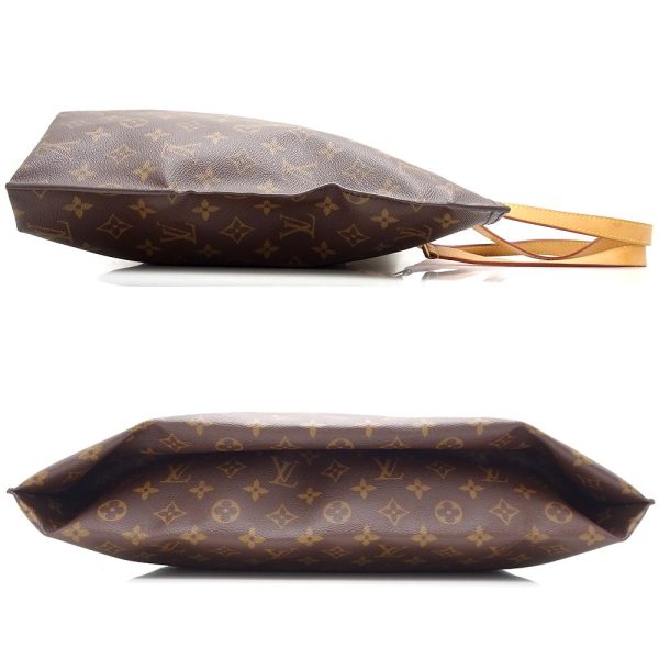 2 Louis Vuitton Monogram Tote Bag Brown