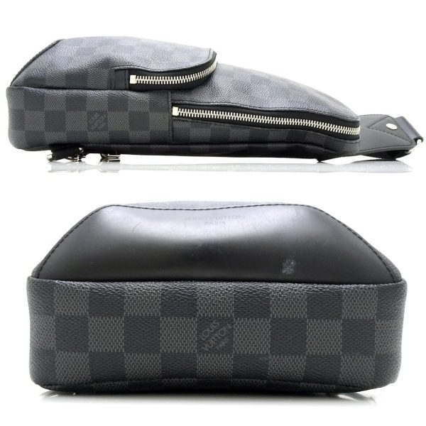 2 Louis Vuitton Damier Graphite Avenue Sling Bag Body Bag