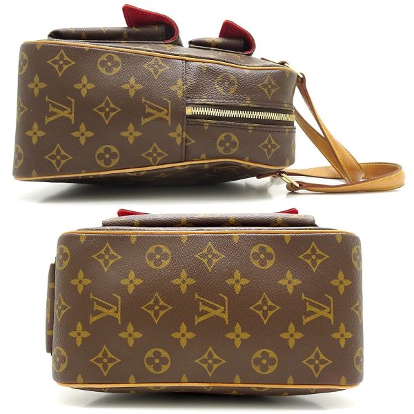 2 Louis Vuitton Monogram Eccentric Cité Handbag Brown