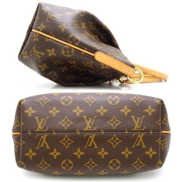 2 Louis Vuitton Monogram Turenne PM 2Way Bag Brown