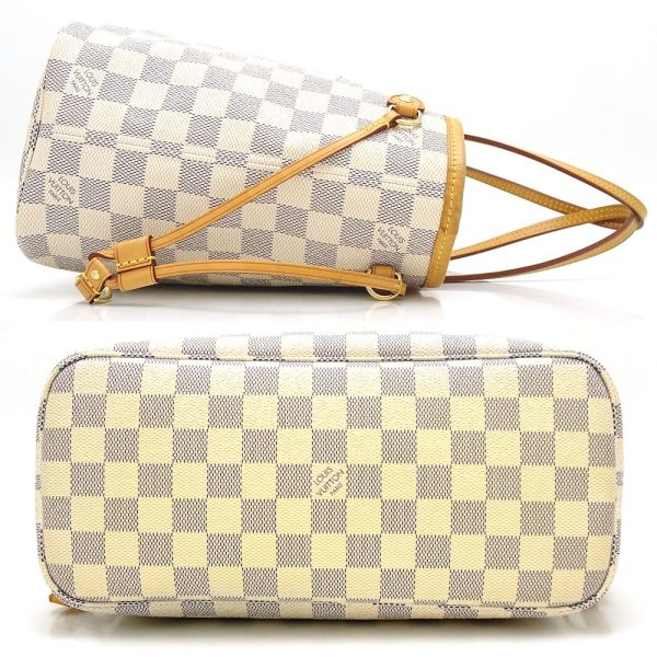 2 Louis Vuitton Damier Azur Neverfull PM Shoulder Bag