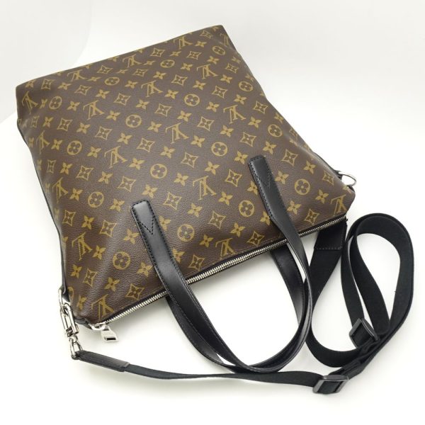 2 Louis Vuitton Monogram Macassar Kitan Brown 2WAY Bag