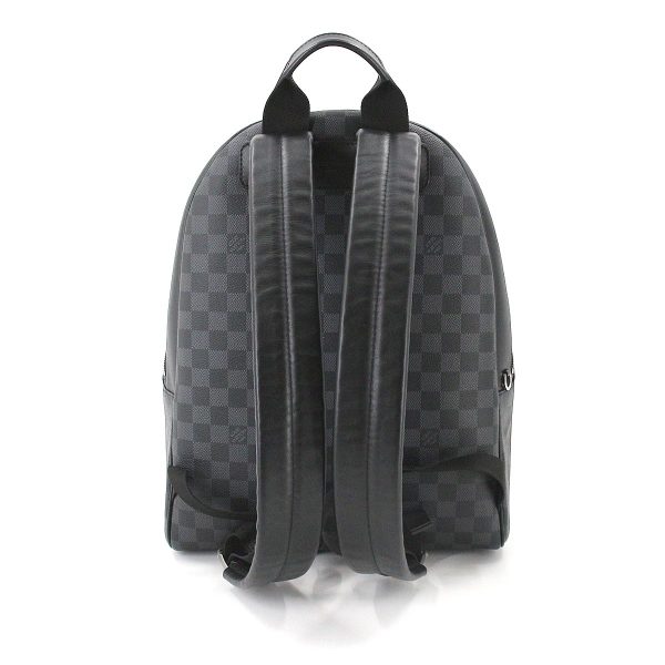 2 Louis Vuitton Damier Graphite Josh NV Backpack Rucksack Black