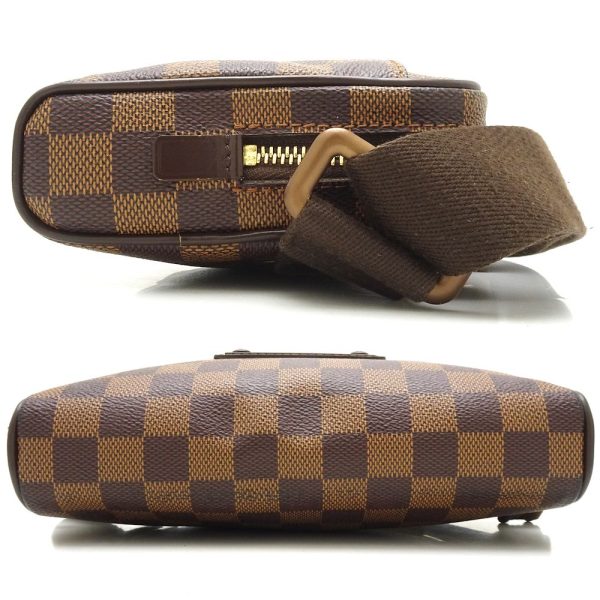 2 Louis Vuitton Damier Bum Bag Brooklyn Body Bag Brown