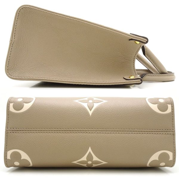 2 Louis Vuitton Onthego PM Shoulder Bag Monogram Tourtrell Creme