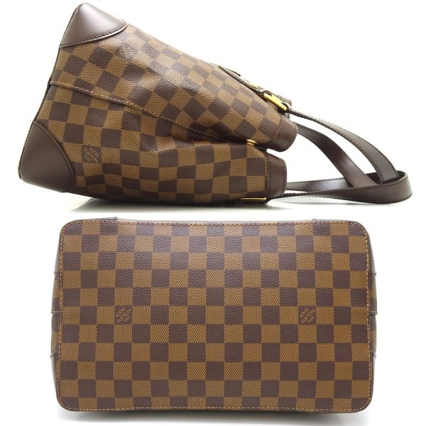 2 Louis Vuitton Hampstead Damier PM Tote Bag Ebene