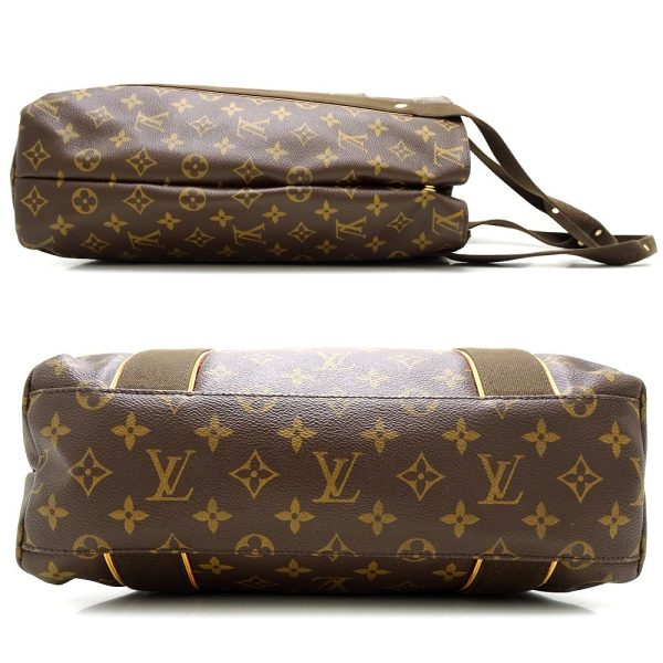 2 Louis Vuitton Monogram Shoulder Bag Brown