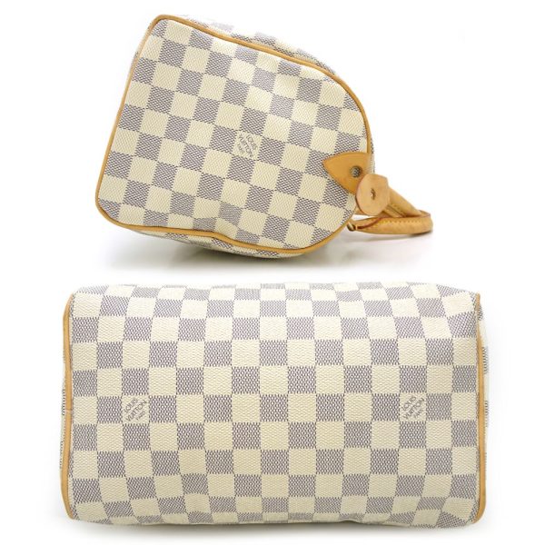 2 Louis Vuitton Damier Azur Speedy 25 Handbag