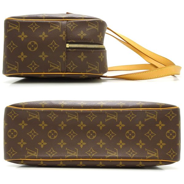 2 Louis Vuitton Monogram GM Shoulder Bag Brown