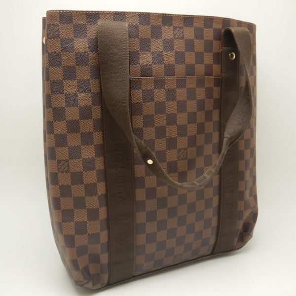 2 Louis Vuitton Damier Beaubourg Tote Bag Brown