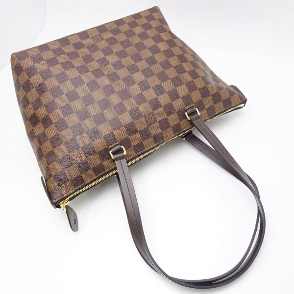 2 Louis Vuitton Damier Jena PM Ebene Tote Bag