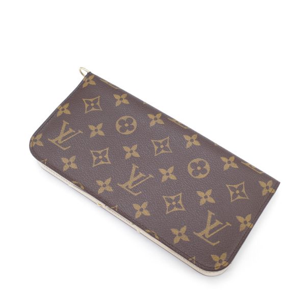 2 Louis Vuitton Monogram Portefeuille Wallet Brown