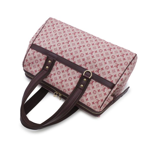 2 Louis Vuitton Josephine GM Handbag Monogram Mini Cherry Red