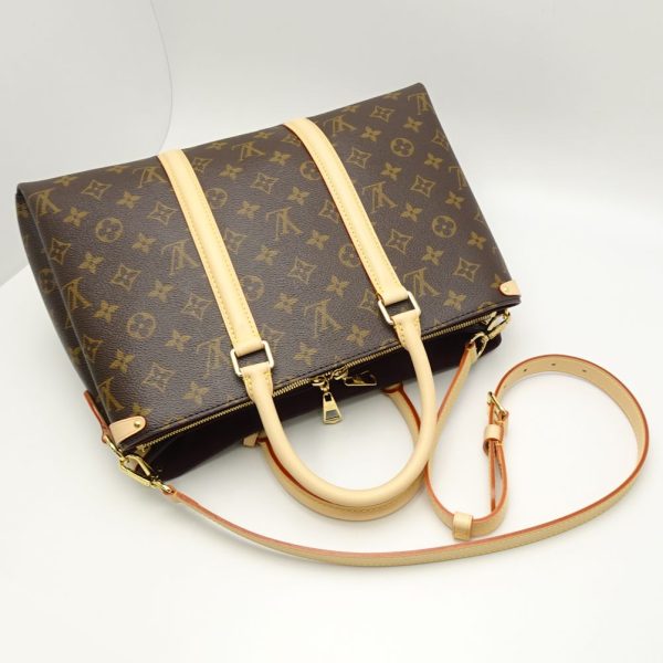 2 Louis Vuitton Monogram Sufro MM Brown 2WAY Bag