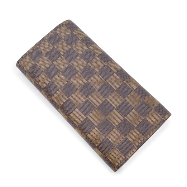 2 Louis Vuitton Portefeuille International Tri fold Wallet Damier