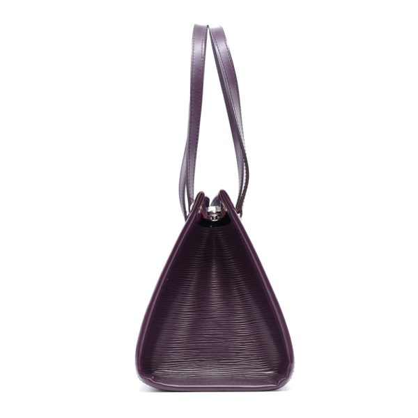 2 Louis Vuitton Madeleine PM Handbag Epi Cassis Shoulder Bag