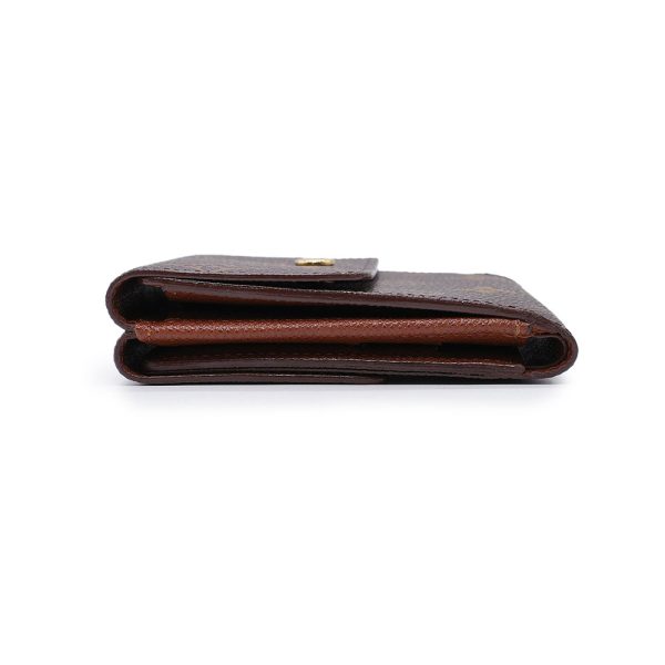 2 Louis Vuitton Portefeuille Elyse Folding Wallet Monogram Brown