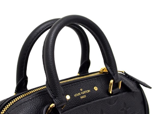 2 Louis Vuitton Speedy Bandouliere 20 Handbag Black