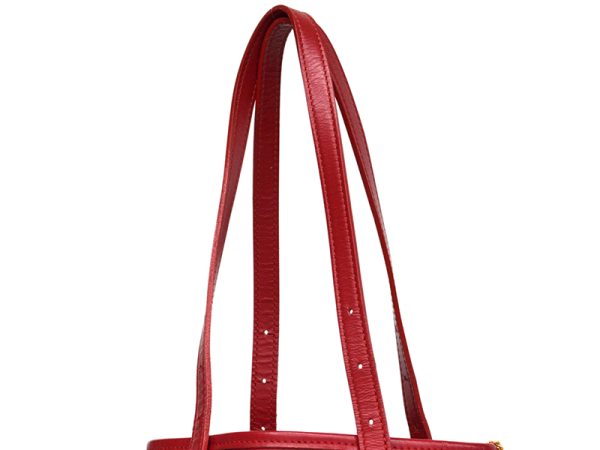 2 Louis Vuitton Petit Bucket Bag Messenger Bag Rouge