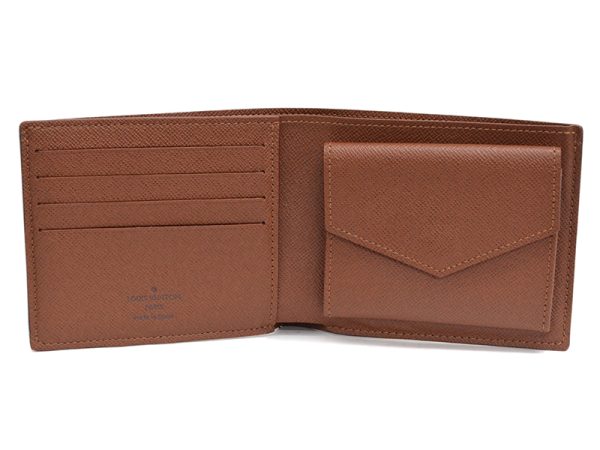 2 Louis Vuitton Portefeuil Marco NM Wallet Brown