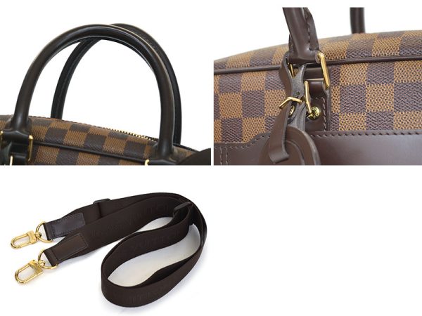 2 Louis Vuitton Cuman Voyage GM Bag Business Bag Damier Ebene