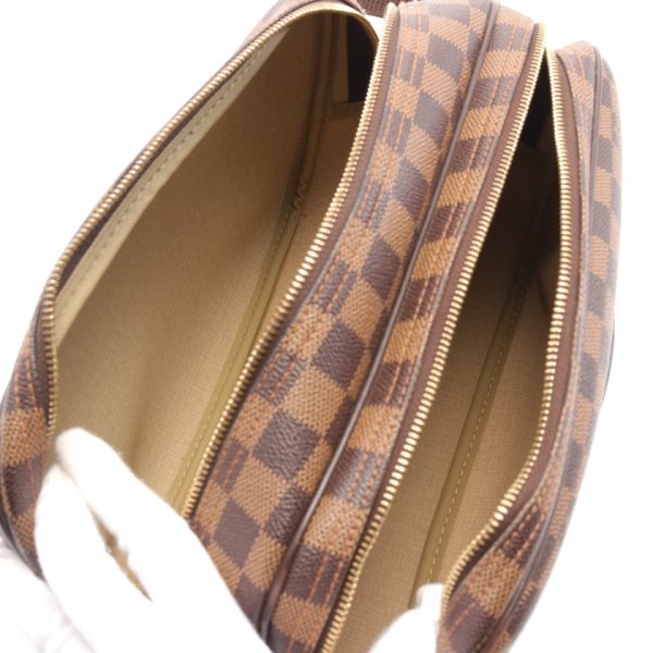 2 Louis Vuitton PM Damier Ebene Shoulder Bag Brown