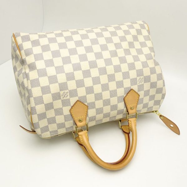 2 Louis Vuitton Damier Azur Speedy 30 Boston Bag