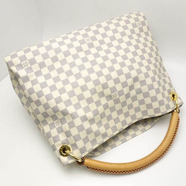 2 Louis Vuitton Damier Azur Artsy MM Shoulder ToteBag