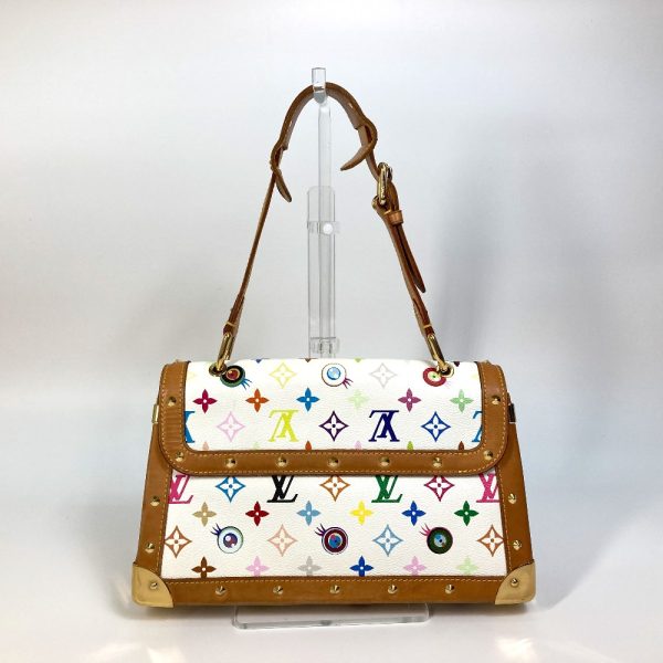 2 Louis Vuitton Annie Multicolor Shoulder Bag White