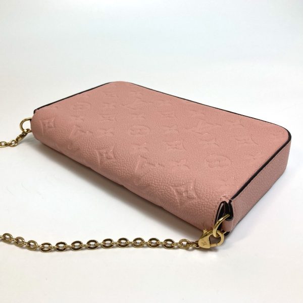 2 Louis Vuitton Monogram Pochette GM 2WAY Second Bag Rose