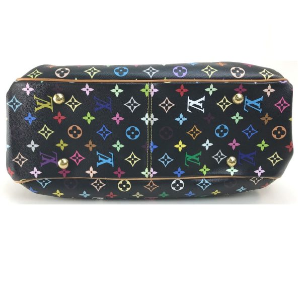 2 Louis Vuitton Monogram Multicolor Greet Bag Noir Black