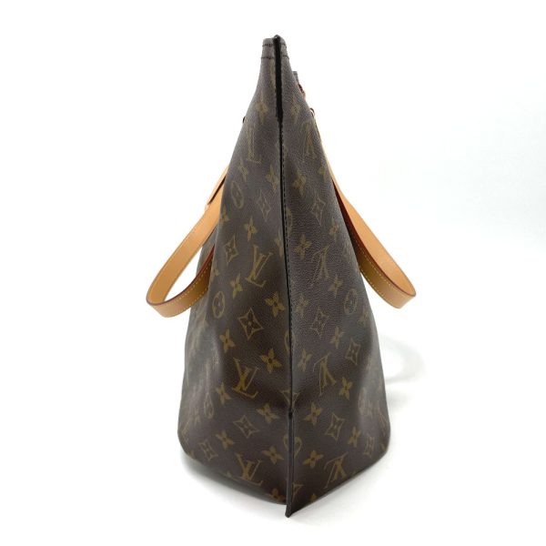 2 Louis Vuitton Monogram Handbag Tote Bag Brown