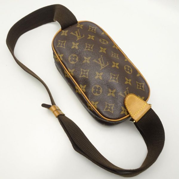 2 Louis Vuitton Monogram Pochette Ganju Brown Body Bag