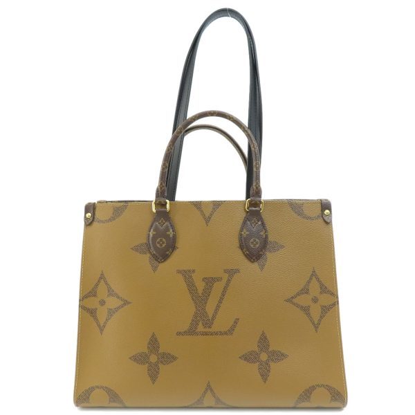 2 Louis Vuitton On The Go MM Monogram Giant Tote Bag Monogram Reverse