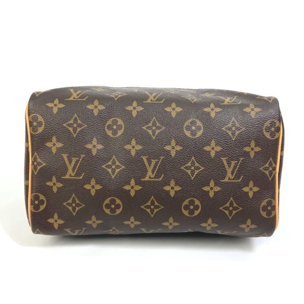 2 Louis Vuitton Monogram Speedy 25 Bag Mini Boston Bag Brown