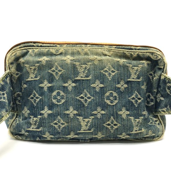 2 Louis Vuitton Monogram Bum Bag Body Bag Denim Blue