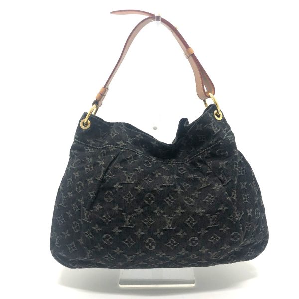 2 Louis Vuitton Monogram Denim Daily PM Shoulder Bag Black