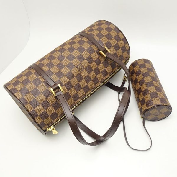 2 Louis Vuitton Damier Papillon 30 Ebene Handbag