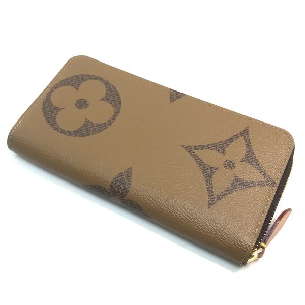 2 Louis Vuitton Monogram Giant Zippy Wallet Brown