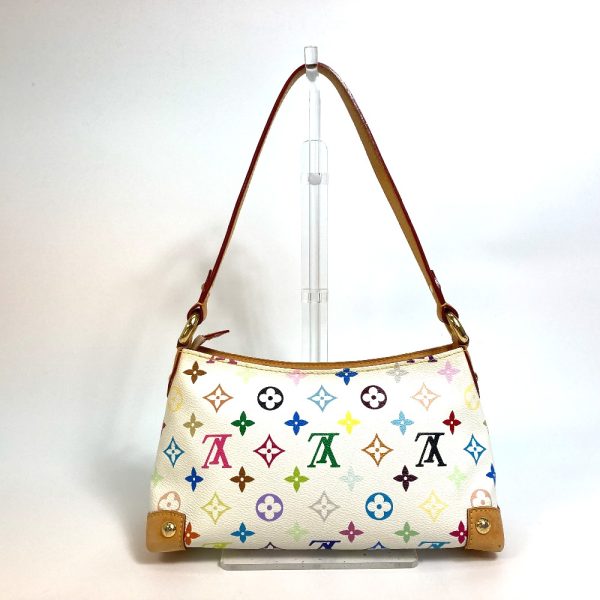 2 Louis Vuitton Monogram Multicolor Eliza Shoulder Bag White