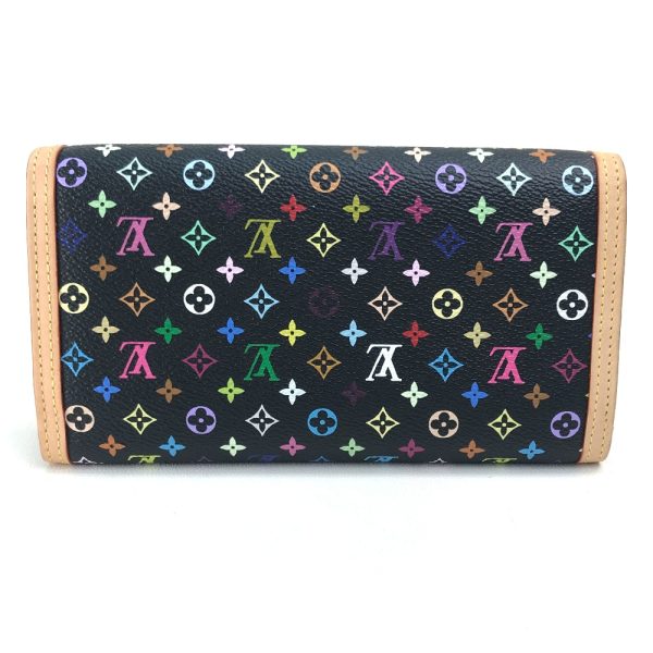 2 Louis Vuitton Monogram Multicolor Portefeuille Long Wallet