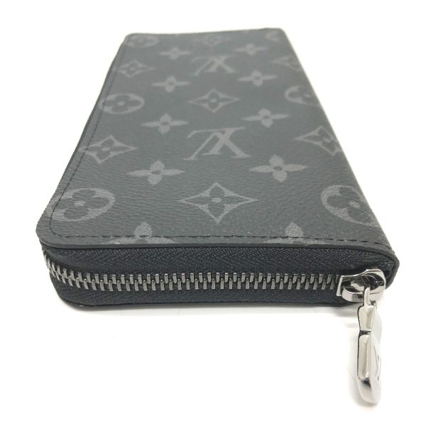 2 Louis Vuitton Monogram Eclipse Long Wallet Black