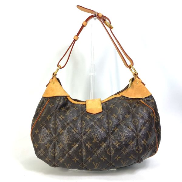 2 Louis Vuitton Monogram Etoile City GM Tote Bag Brown