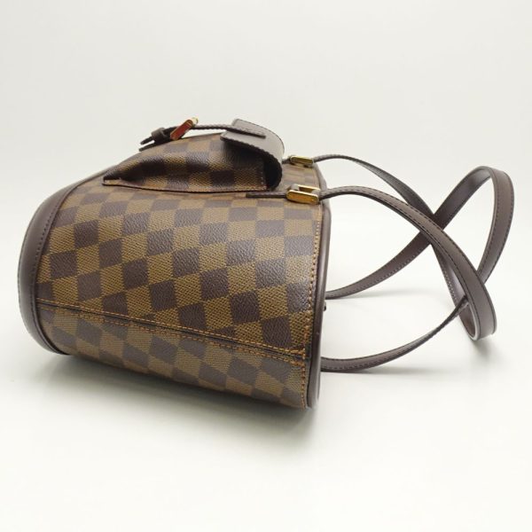 2 Louis Vuitton Damier Manosque PM Ebene Tote Bag