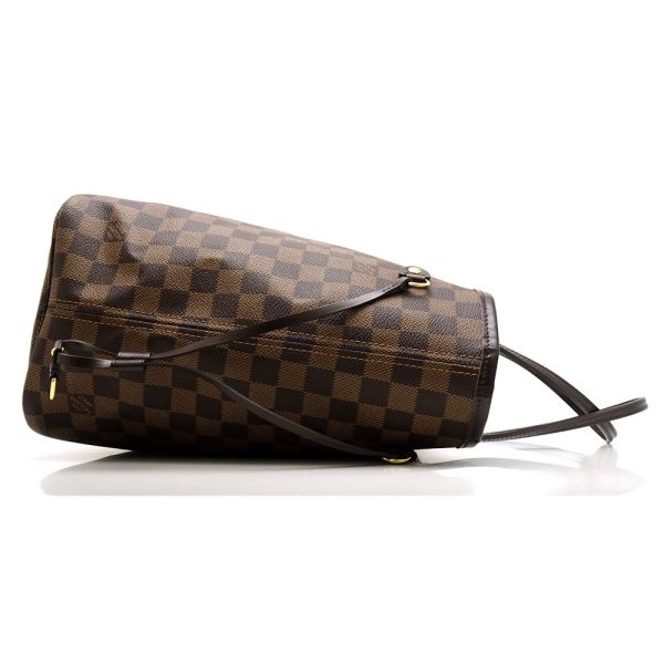 2 Louis Vuitton Damier Neverfull MM Ebene Tote Bag