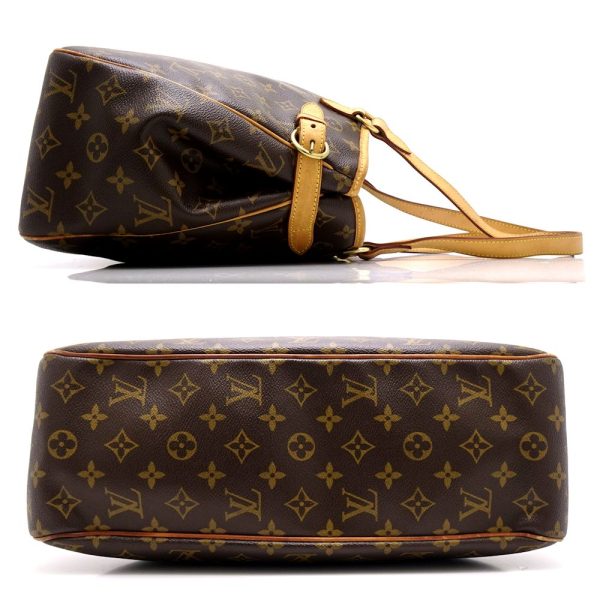 2 Louis Vuitton Monogram Batignolles Brown Tote Bag